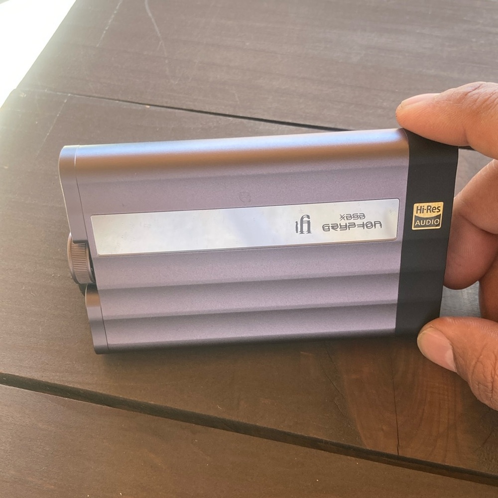 Venture Electronics Gryphon ifi XFSD Hi-Res Audio Amplifier.